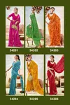Pranjali Vol 2 By Vallabhi Moss Georgette Printed Wholesale Saree Suppliers In Mumbai